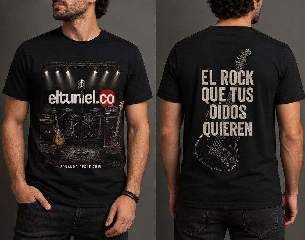 Camiseta eltunel.co puesta